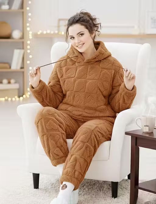 New winter set|winter Hood set|Winter night suit|Women Winter Hood|New winter Hood|Women night suit|