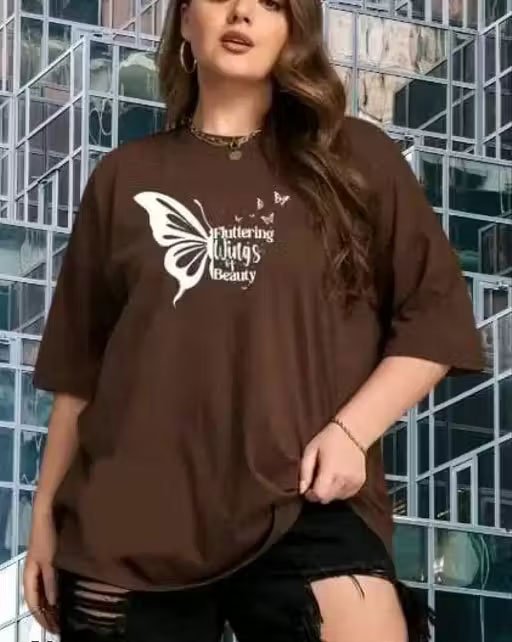 Printed Trendy Round Neck T-shirt