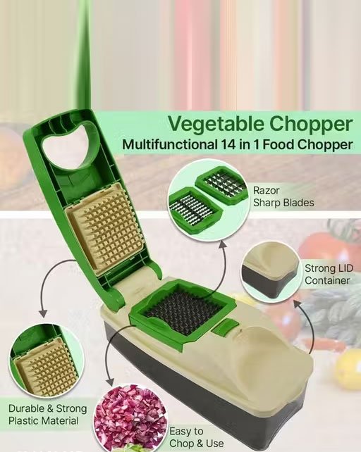 Blluex 14 In 1 Chopper Pack Of 1 - Image 3