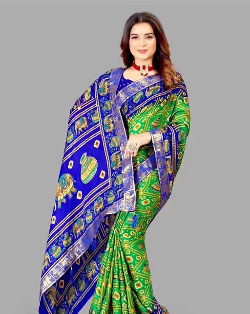 Silk)Tassels and Latkens With Running Blouse - Image 3