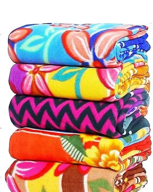 Soft Fleece single bed Blankets Set of 5 - Image 2