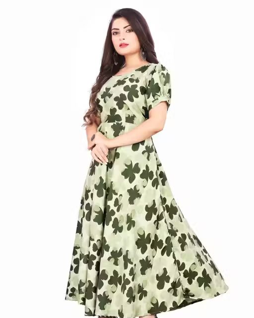 Stylish Comfortable Printed Dress for women And Girls - Image 2