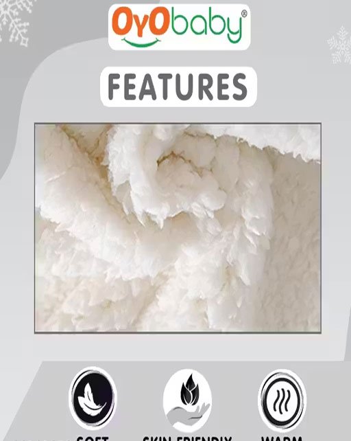 3-in-1 Fleece Hooded Baby Blanket Wrapper -Pack of 1 ( Star Pink ) | 0-6 Months | Sleeping Bag | Great Gift | Bath Towel - Image 2