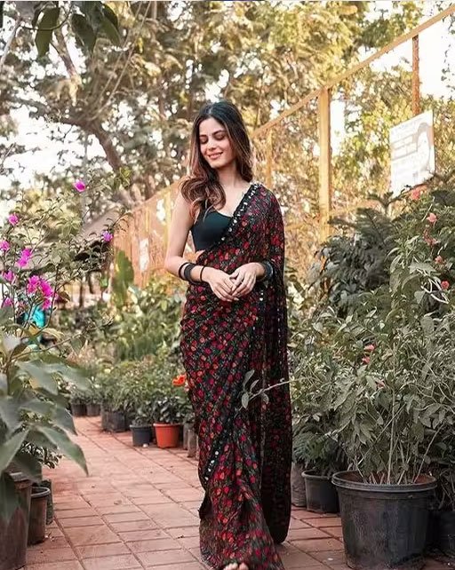 Daily Wear Chiffon Saree