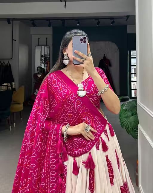 Patola printed navratri chaniya choli - Image 3