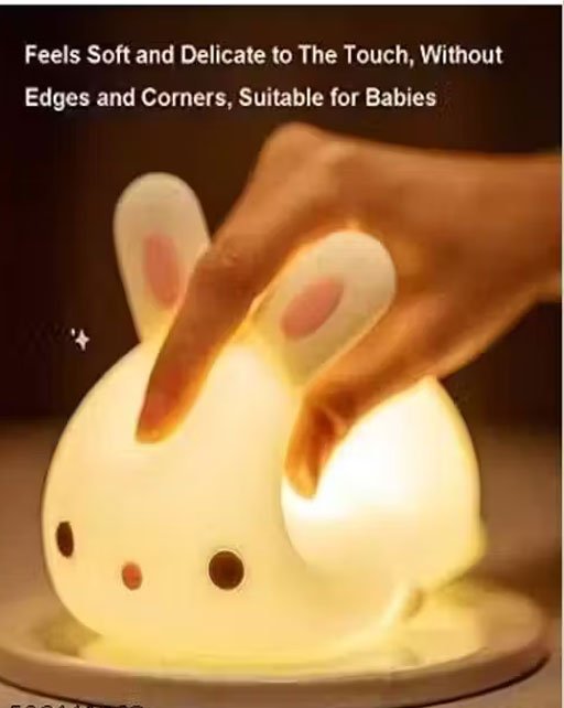 Bunny Night Lights For Girls, Cute Rabbit Animal Baby Toddler Nightlight - Image 3