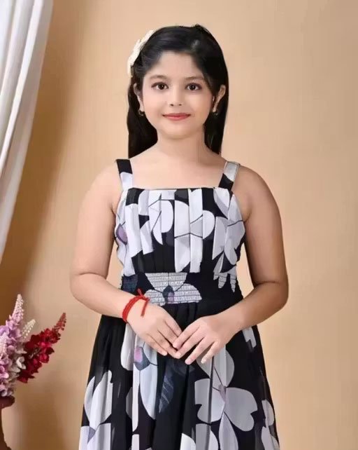 Baby girl kids frock - Image 3