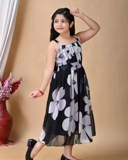 Baby girl kids frock - Image 2