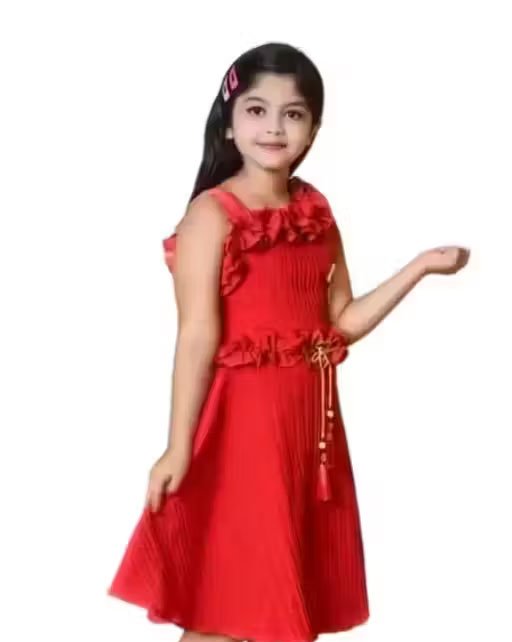 stylish party wear frock for girls designer dreess - Image 4