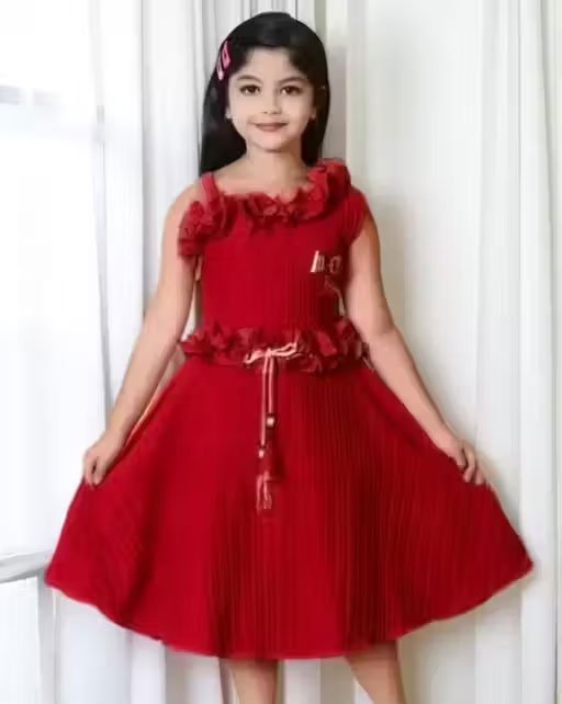 stylish party wear frock for girls designer dreess - Image 2