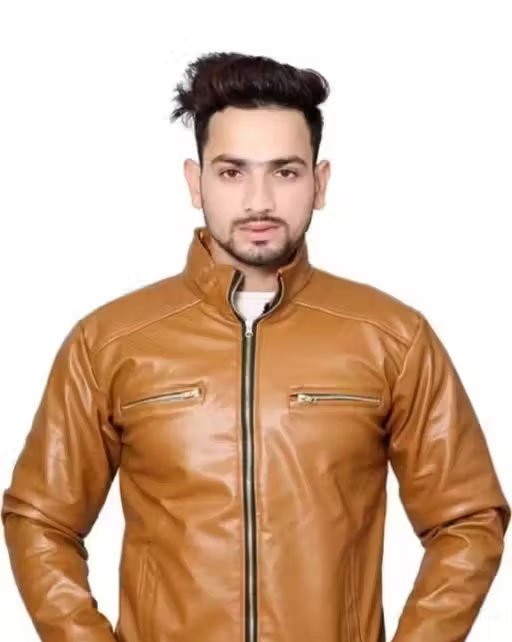 Stylish Leather jacket Black leather jacket Rider jacket Waterproof jacket leather comfy black Jacket zip jacket Fashionable jacket Modern fashionable jacket Classic jacket Funky Zip Both for Men women girls boys Pure leather jacket Bikers jacket open front Jacket soft jacket Comfortable size Jacket - Image 4