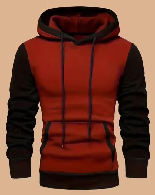 Winter Stylish Solid Casual Hoodie with Front Pocket for Men & Women