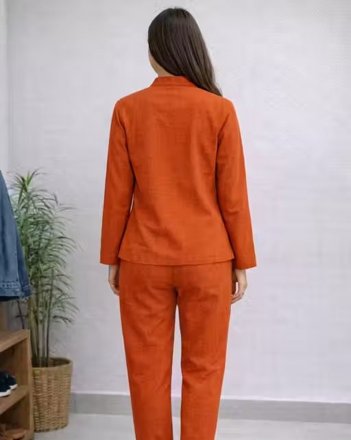 COTTON TOP PANT SET WITH POCKET IN PANT FOR GIRLS AND WOMEN - Image 4